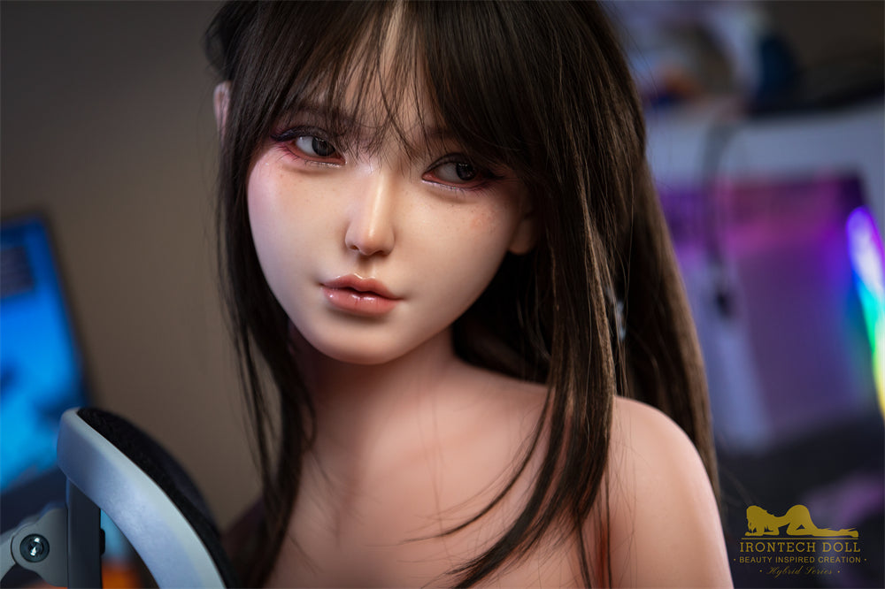 S16 Su: Premium 154cm D-Cup Silicone Head and TPE Body Sex Doll-Irontech Doll