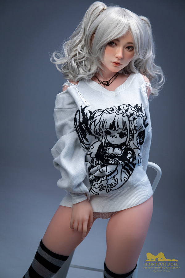 S10 Misa: Premium 154cm D-Cup Silicone Head and TPE Body Sex Doll-Irontech Doll