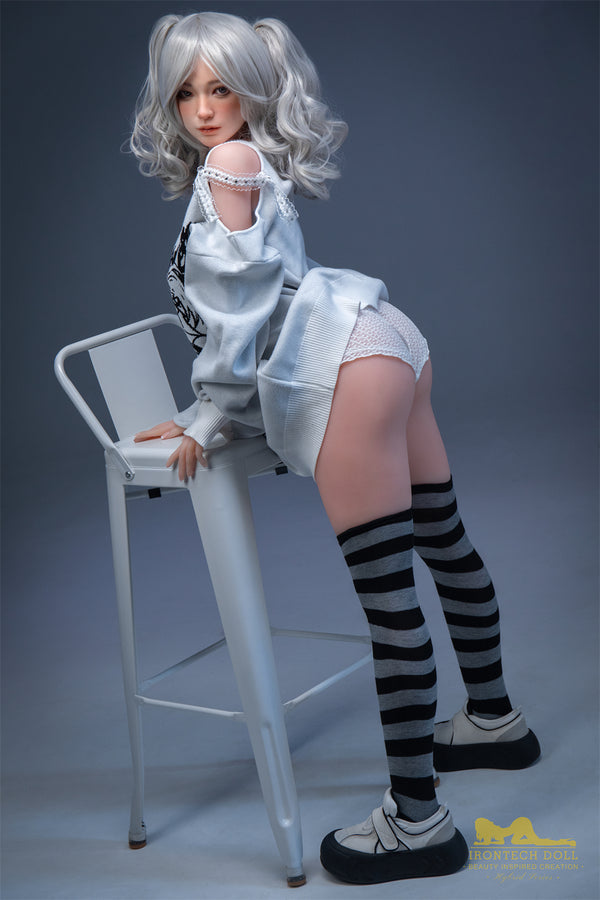 S10 Misa: Premium 154cm D-Cup Silicone Head and TPE Body Sex Doll-Irontech Doll