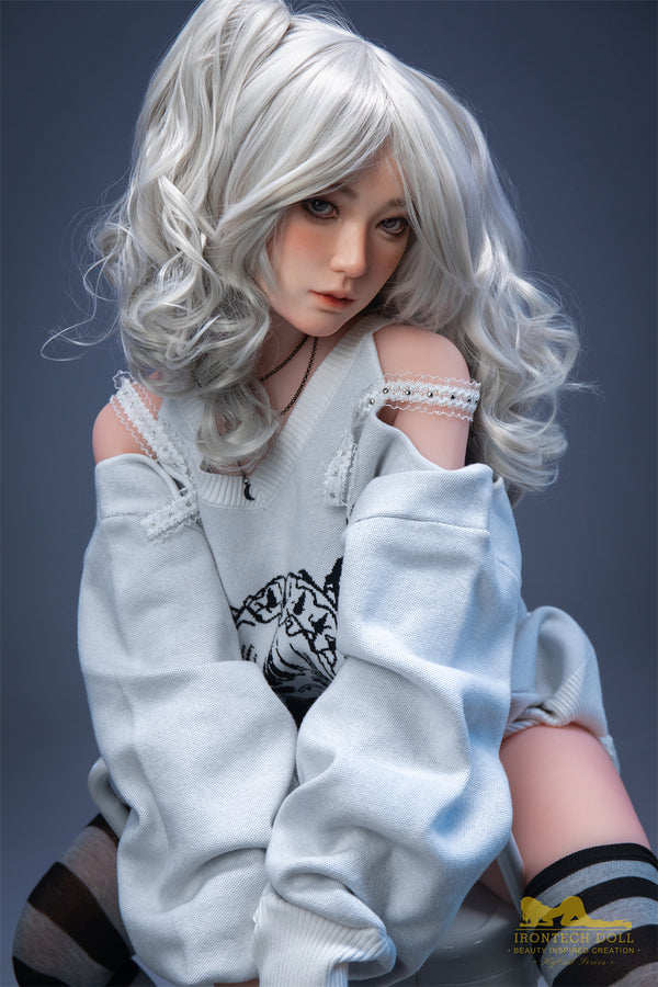 S10 Misa: Premium 154cm D-Cup Silicone Head and TPE Body Sex Doll-Irontech Doll