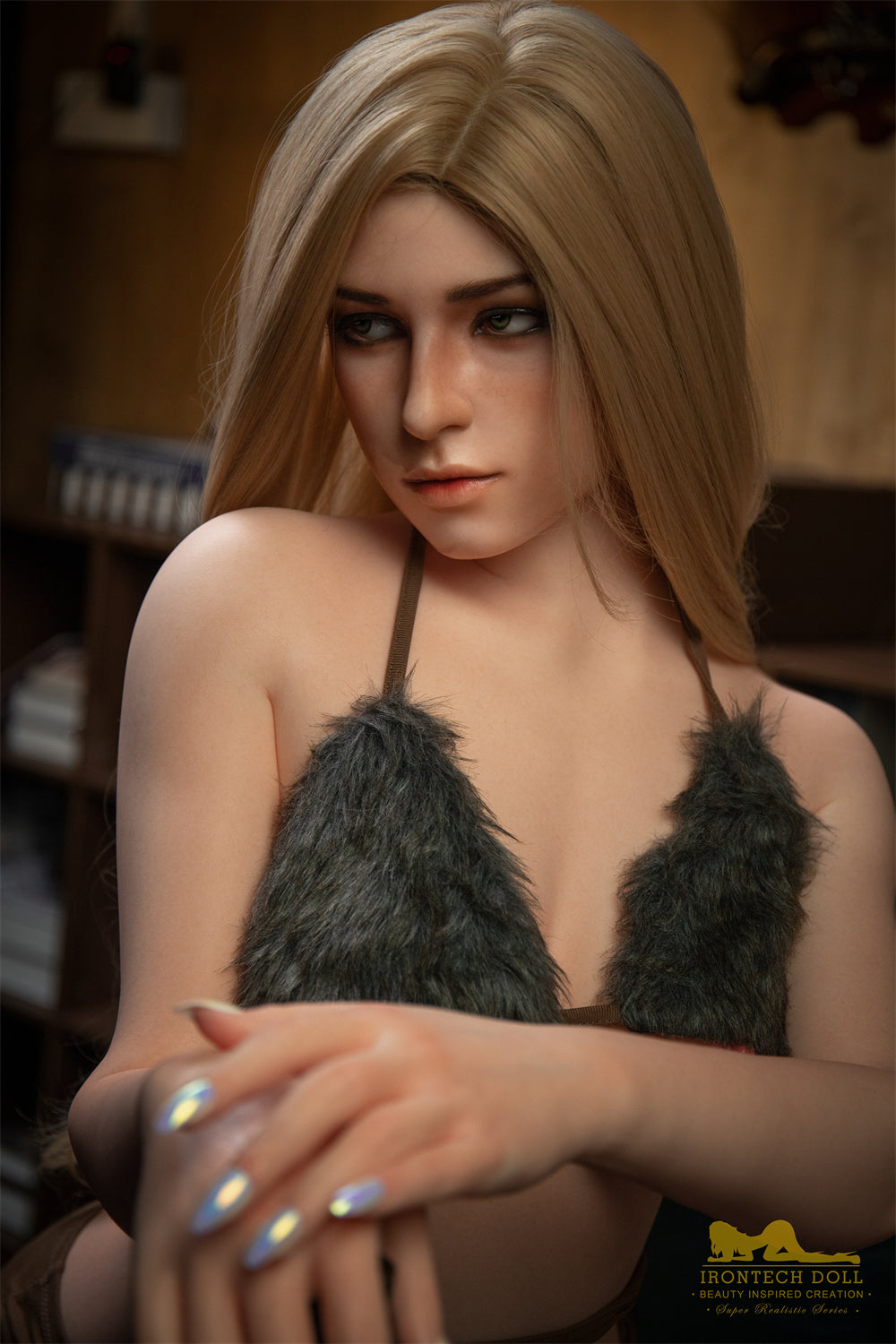S38: Premium 163cm A-Cup Silicone Sex Doll-Irontech Doll