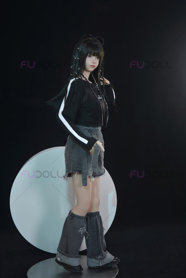 Xiao Lu ROS: 150cm A-Cup Realistic Silicone Sex Doll-FU Doll
