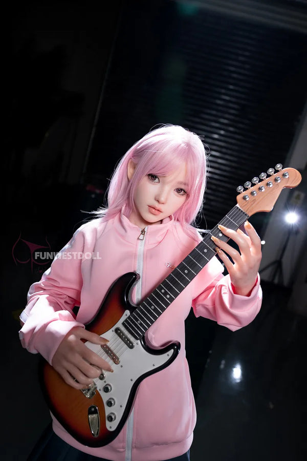 Nika: 152cm D-Cup Electric Guitar Girl Realistic Sex Doll-FSD034-#053S
