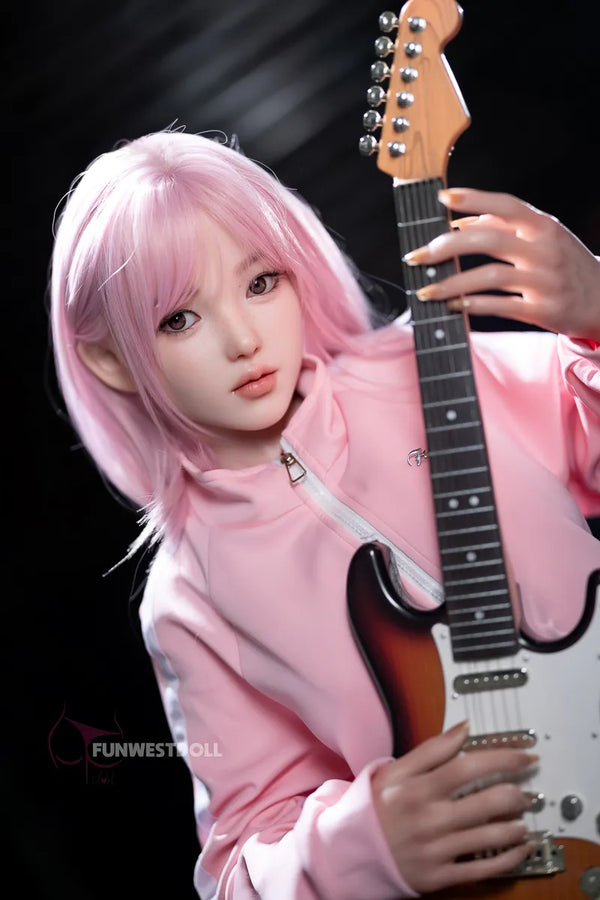 Nika: 152cm D-Cup Electric Guitar Girl Realistic Sex Doll-FSD034-#053S