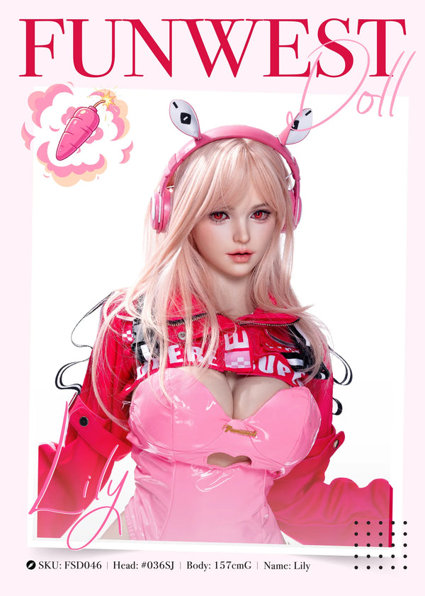 Lily: 157cm Realistic Silicone Sex Doll-FSD046 #036SJ