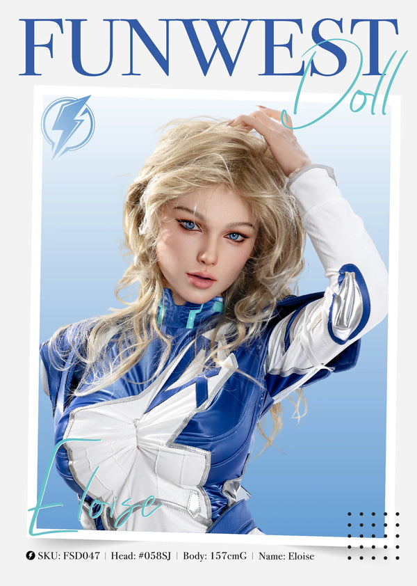 Eloise: 157cm Futuristic Heroine Realistic Silicone Sex Doll-FSD047-#058S
