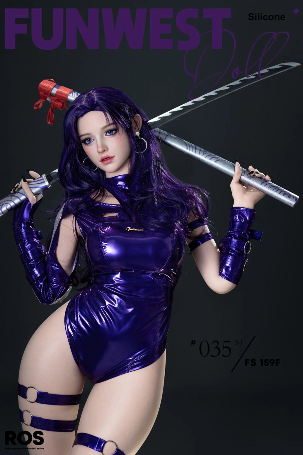Chloe:159cm F-cup Sword Siren Lifelike Sex Doll-FSD048 #035SJ