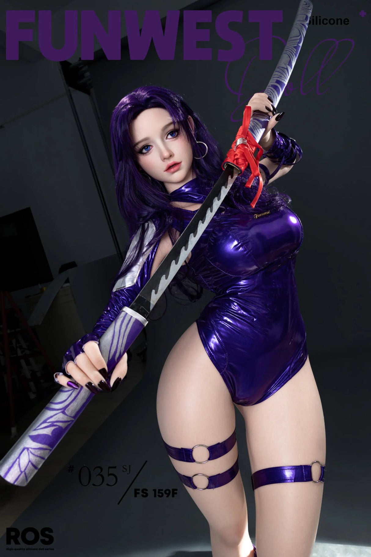 Chloe:159cm F-cup Sword Siren Lifelike Sex Doll-FSD048 #035SJ