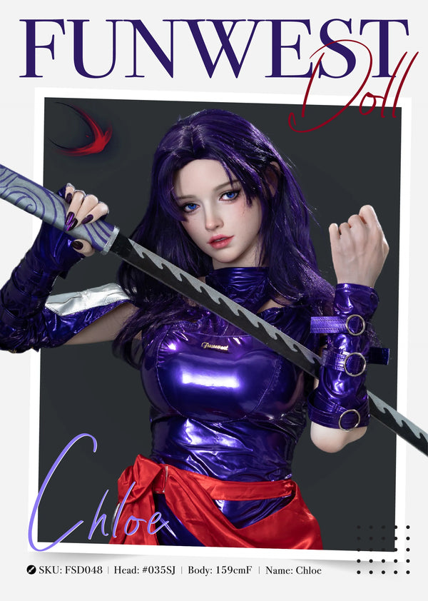 Chloe:159cm F-cup Sword Siren Lifelike Sex Doll-FSD048 #035SJ