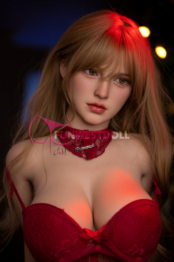 Christmas Bella: Life-Like 155cm F-cup TPE Sex Doll-FWD088