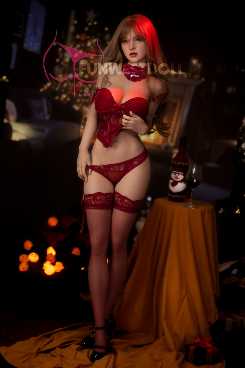 Christmas Bella: Life-Like 155cm F-cup TPE Sex Doll-FWD088