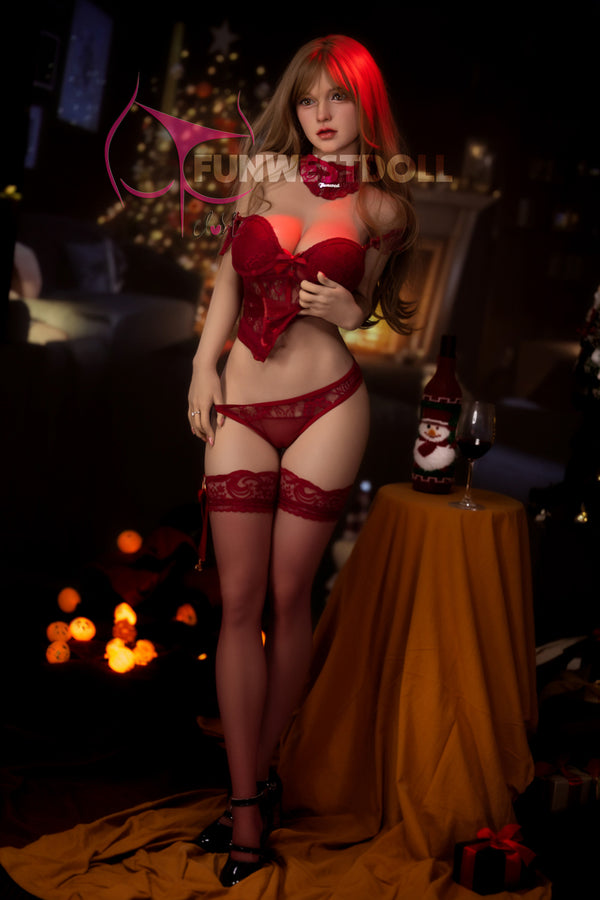 Christmas Bella: Life-Like 155cm F-cup TPE Sex Doll-FWD088