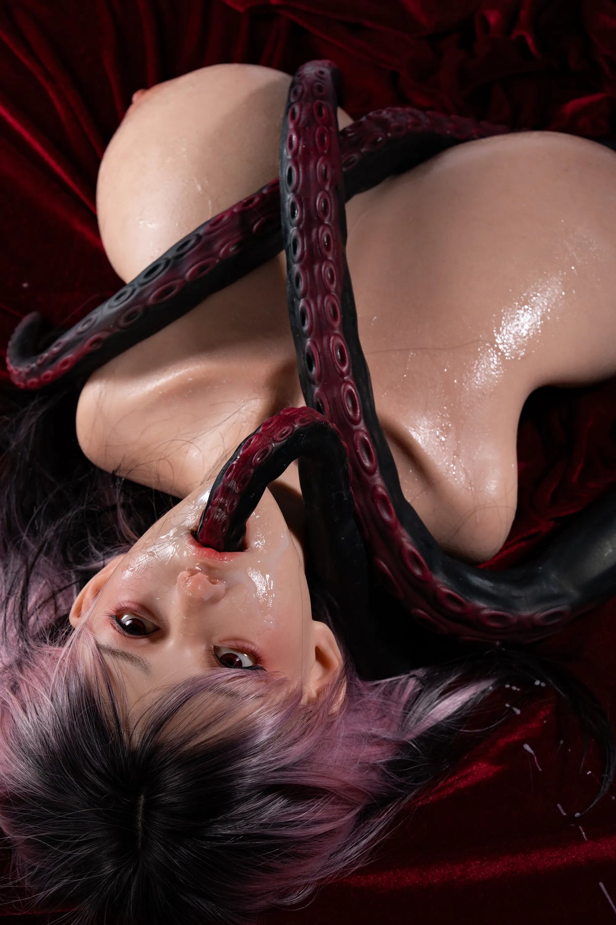 Snow Hime: 50cm U-Cup Tentacle Fantasy Big Boobs Sex Doll Torso