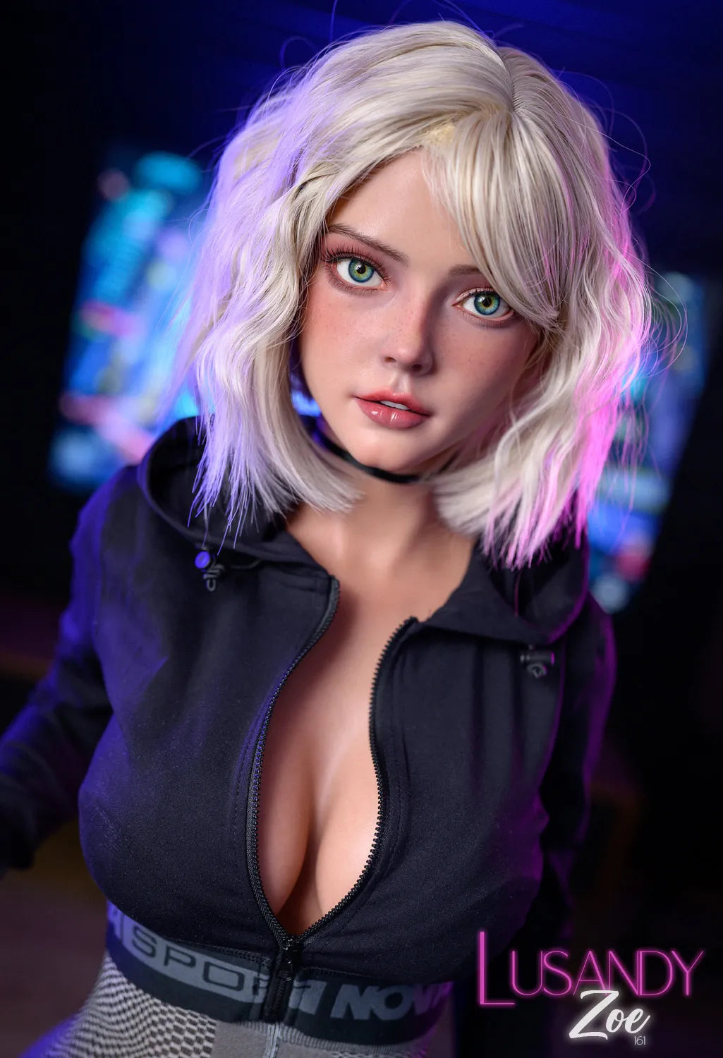 Zoe: 161cm G-Cup Screenlight Beauty Premium Sex Doll