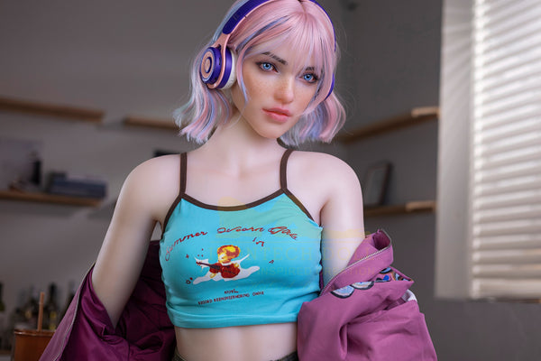 S46: Premium 162cm G-Cup Silicone Head and TPE Body Sex Doll-Irontech Doll
