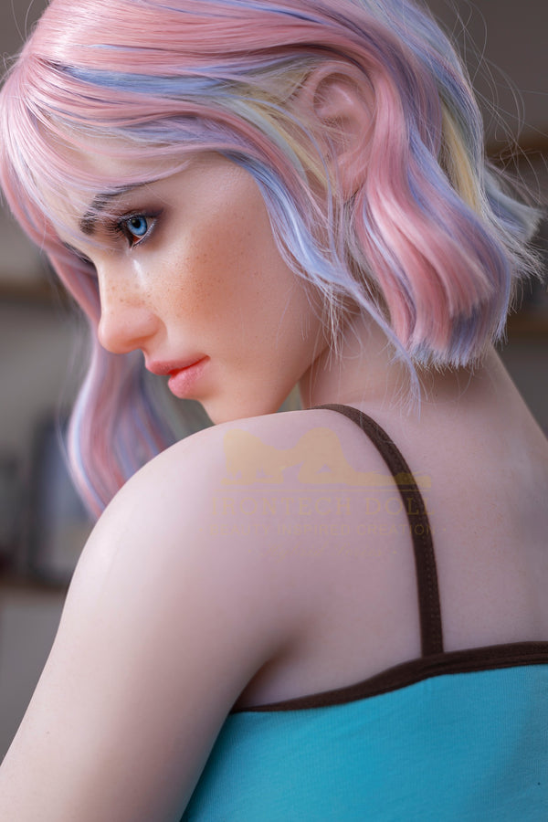 S46: Premium 162cm G-Cup Silicone Head and TPE Body Sex Doll-Irontech Doll