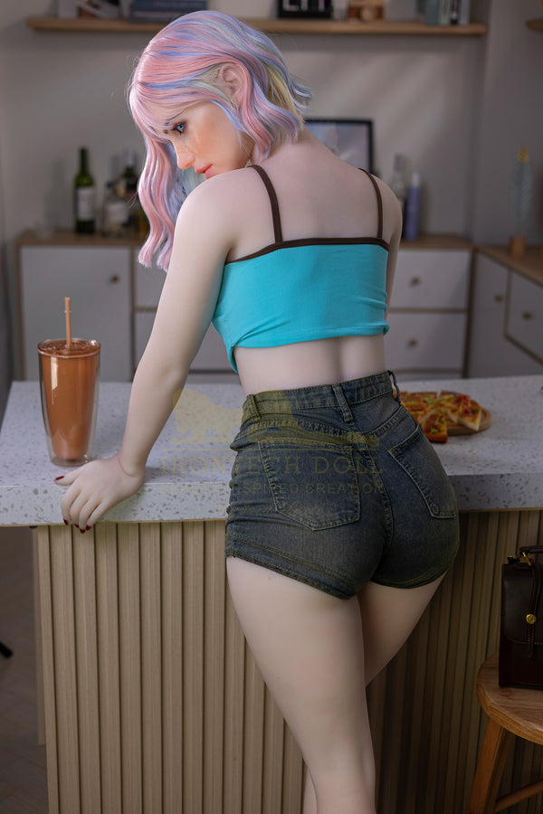 S46: Premium 162cm G-Cup Silicone Head and TPE Body Sex Doll-Irontech Doll