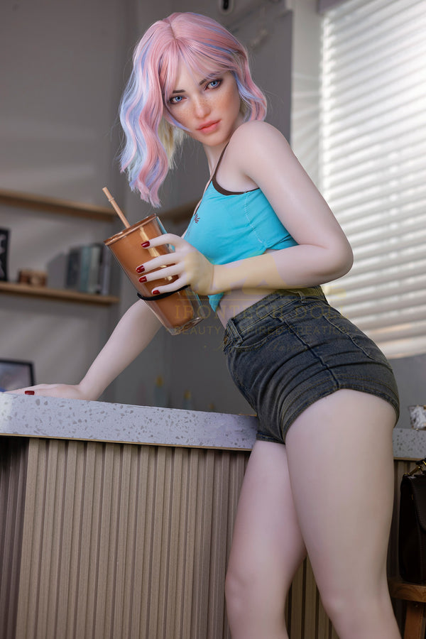 S46: Premium 162cm G-Cup Silicone Head and TPE Body Sex Doll-Irontech Doll