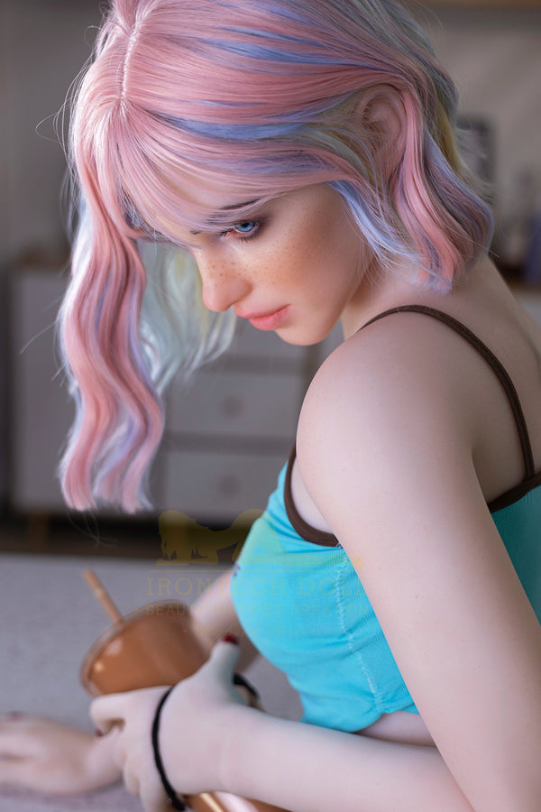 S46: Premium 162cm G-Cup Silicone Head and TPE Body Sex Doll-Irontech Doll