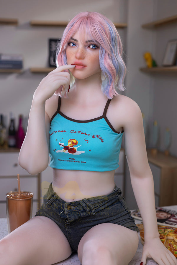 S46: Premium 162cm G-Cup Silicone Head and TPE Body Sex Doll-Irontech Doll