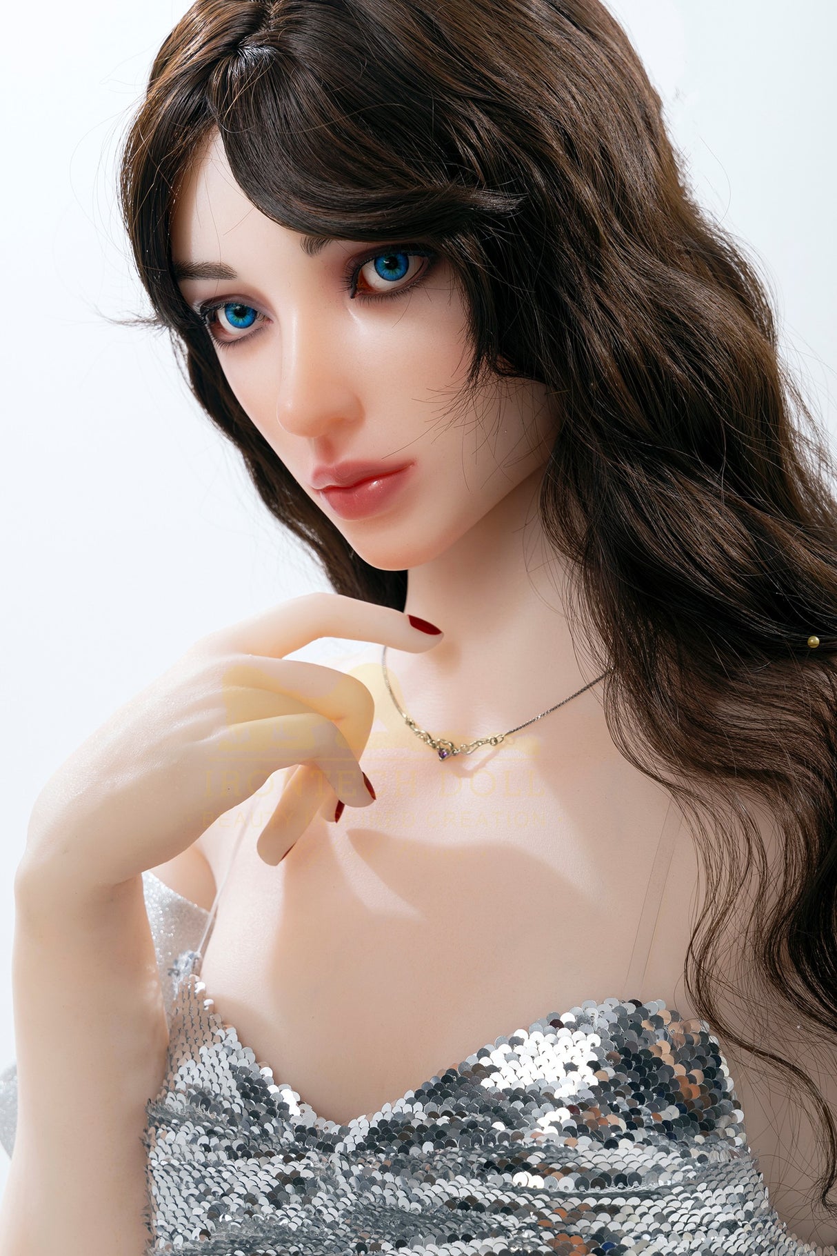 S47: Premium 162cm G-Cup Silicone Head and TPE Body Sex Doll-Irontech Doll