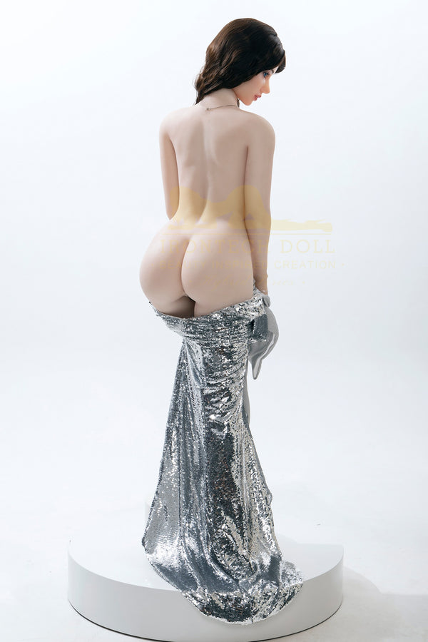 S47: Premium 162cm G-Cup Silicone Head and TPE Body Sex Doll-Irontech Doll