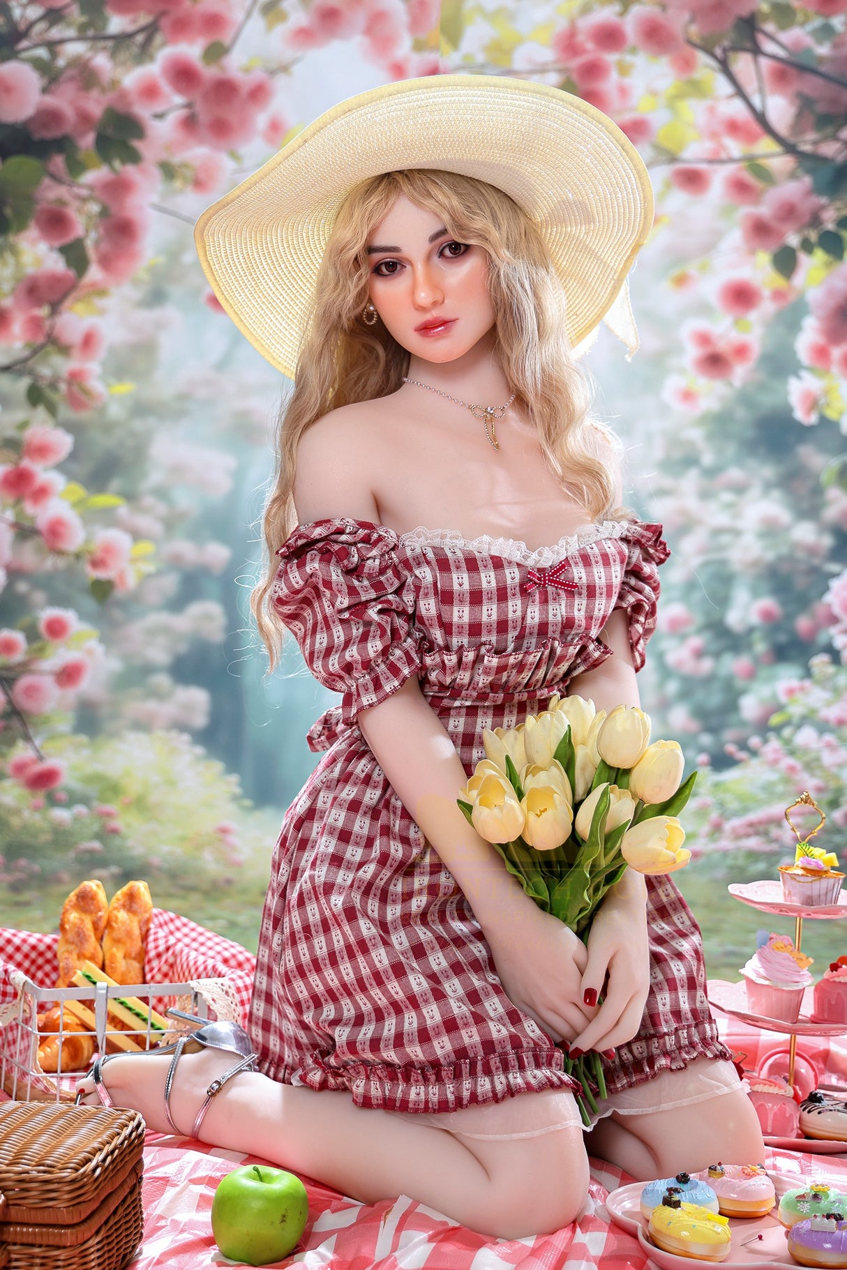 S45: Premium 162cm G-Cup Silicone Head and TPE Body Sex Doll-Irontech Doll
