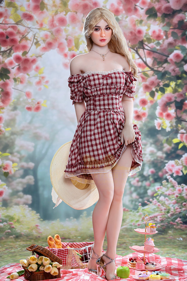 S45: Premium 162cm G-Cup Silicone Head and TPE Body Sex Doll-Irontech Doll
