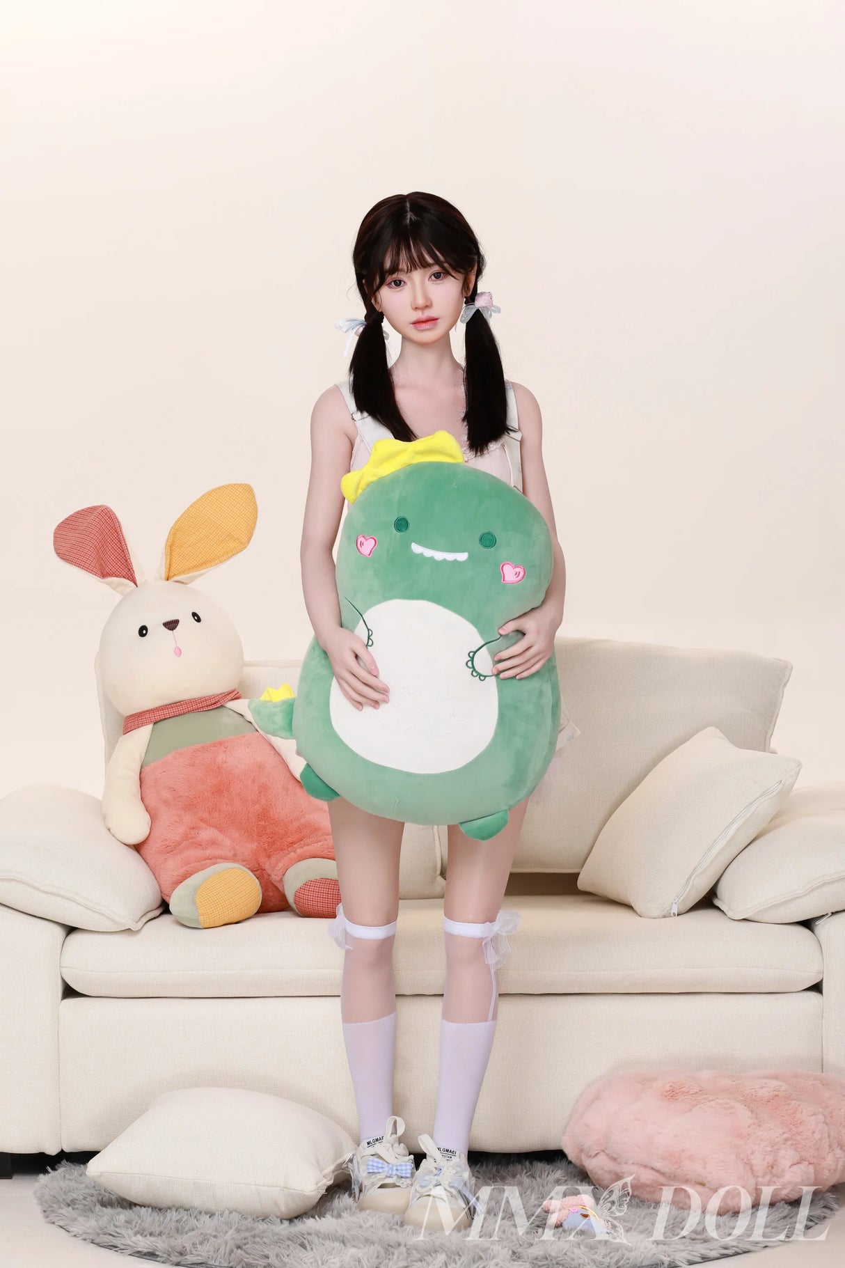 MengHan: 148cm B-Cup Adorable Twin-Tail Girl Realistic Sex Doll