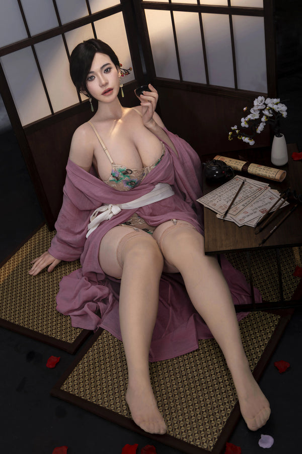 JiaTao: Realistic 168cm G-Cup Silicone Sex Doll-AJL Series