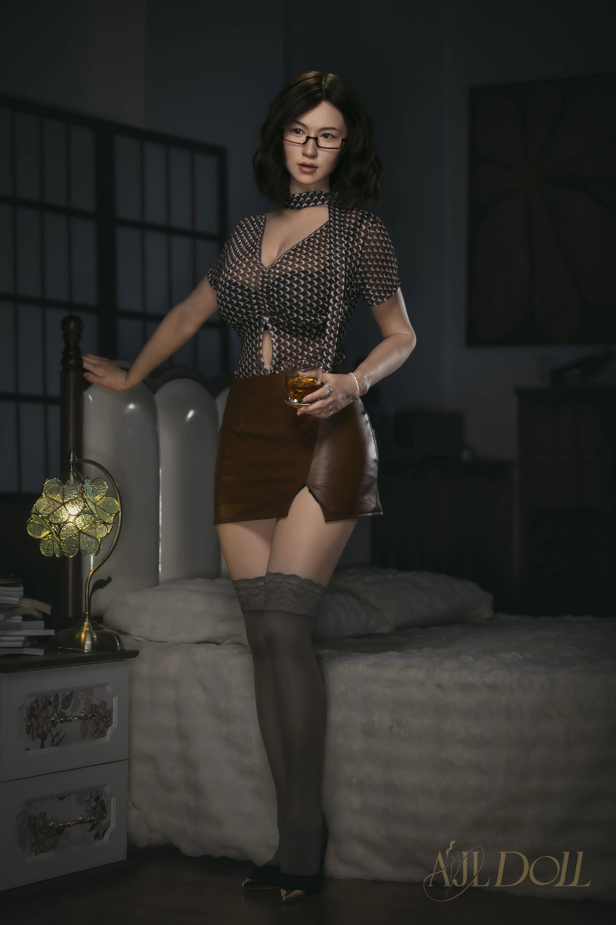JiaMei: Realistic 164cm G-Cup Silicone Sex Doll-AJL Series