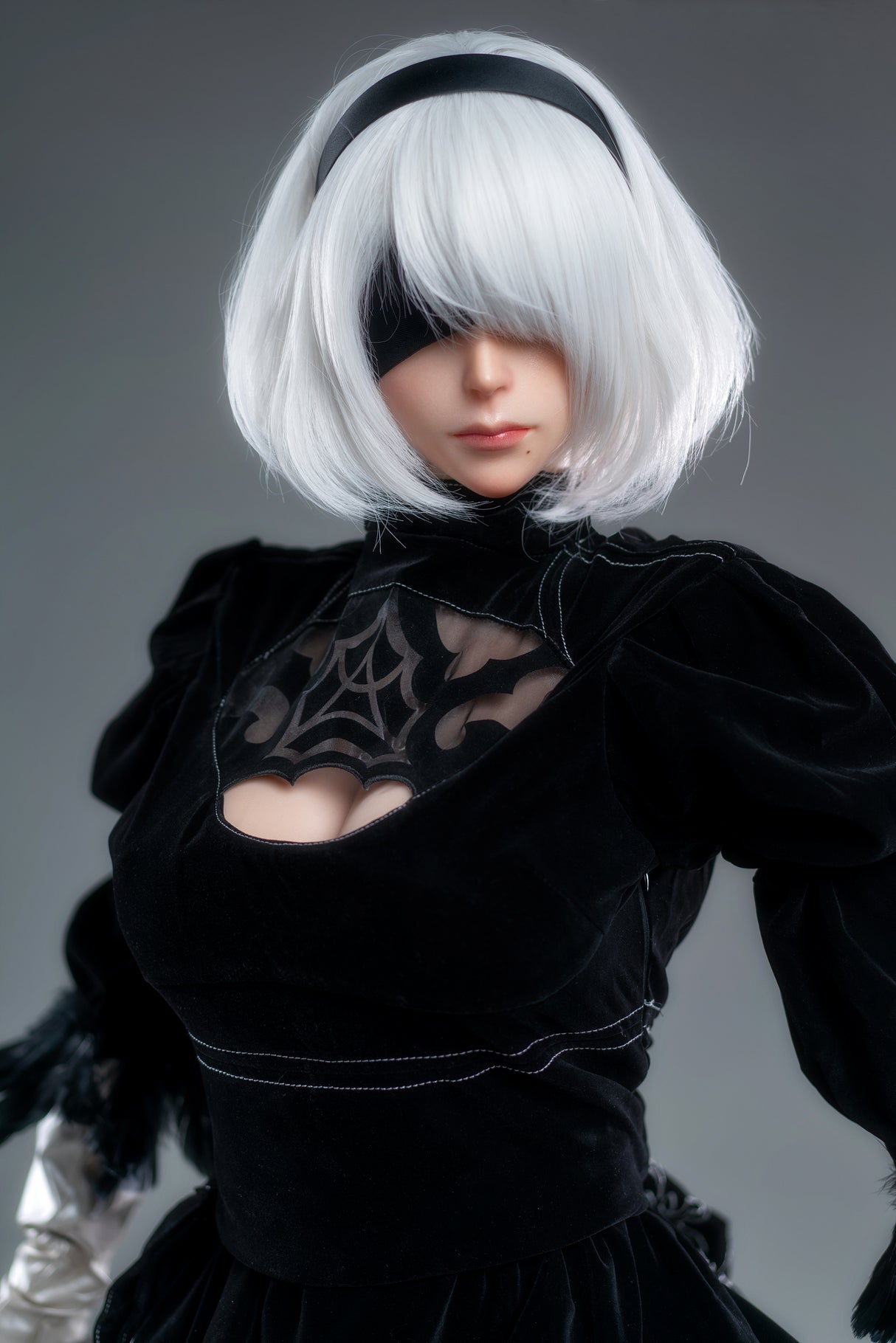 YoRHa: 171cm G-Cup Anime 2B Cosplay Silicone Sex Doll-Game Lady