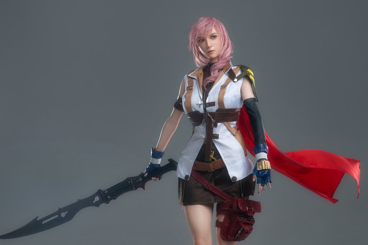 Lightning: 171cm G-Cup Anime 2B Cosplay Silicone Sex Doll-Game Lady