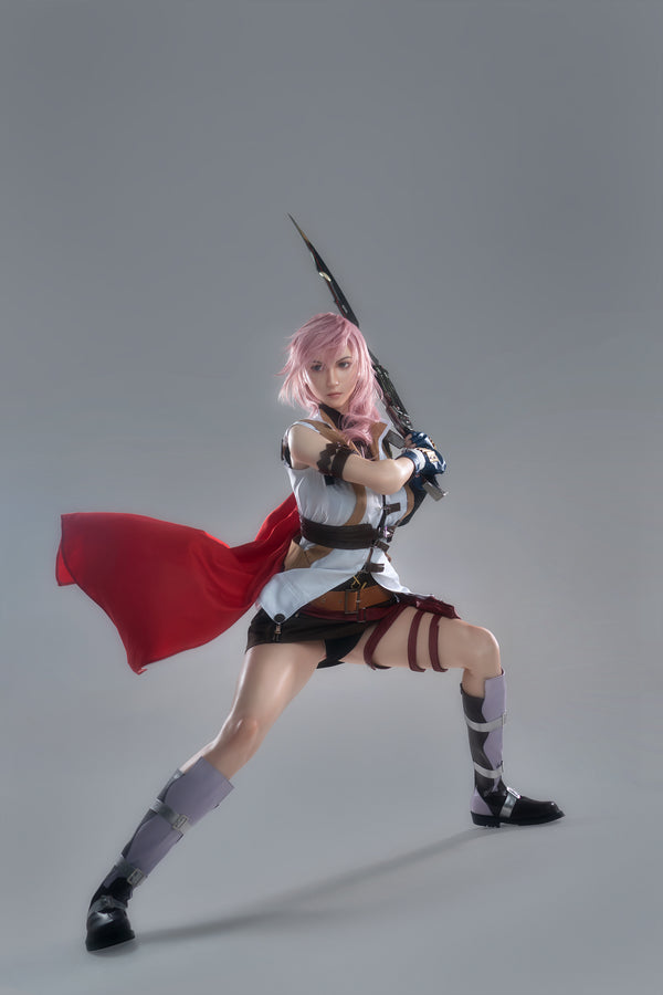 Lightning: 171cm G-Cup Anime 2B Cosplay Silicone Sex Doll-Game Lady