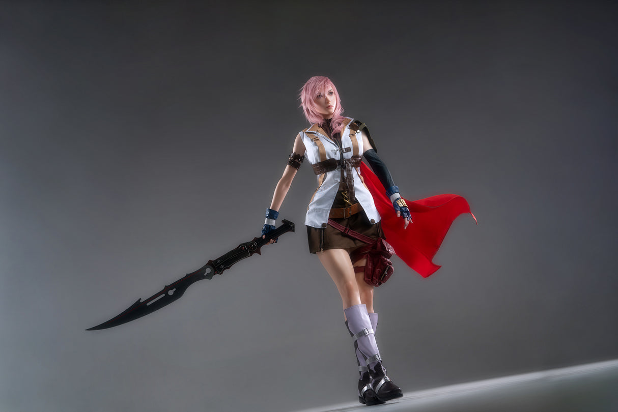 Lightning: 171cm G-Cup Anime 2B Cosplay Silicone Sex Doll-Game Lady