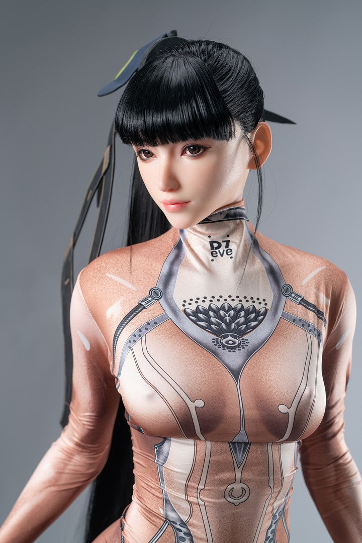 Eve: 170cm B-Cup Cosplay Silicone Sex Doll-Game Lady