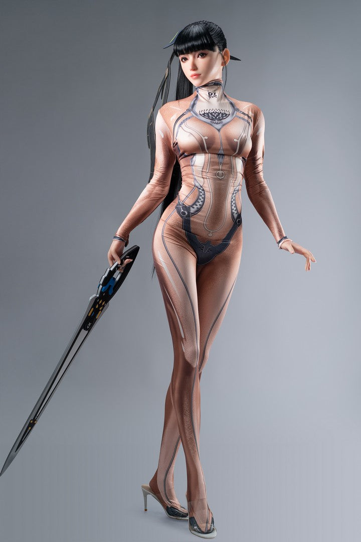 Eve: 170cm B-Cup Cosplay Silicone Sex Doll-Game Lady