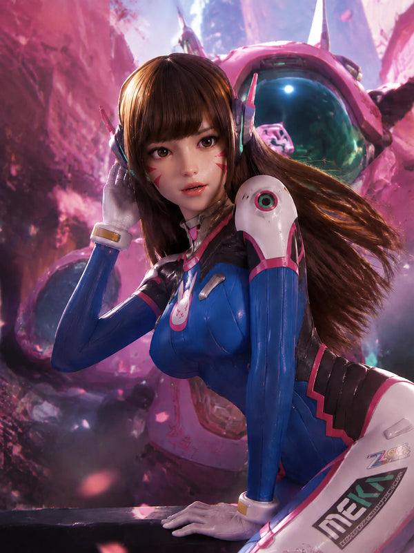 DVA: 167cm D-Cup Leather Sweetheart Cosplay Sex Doll
