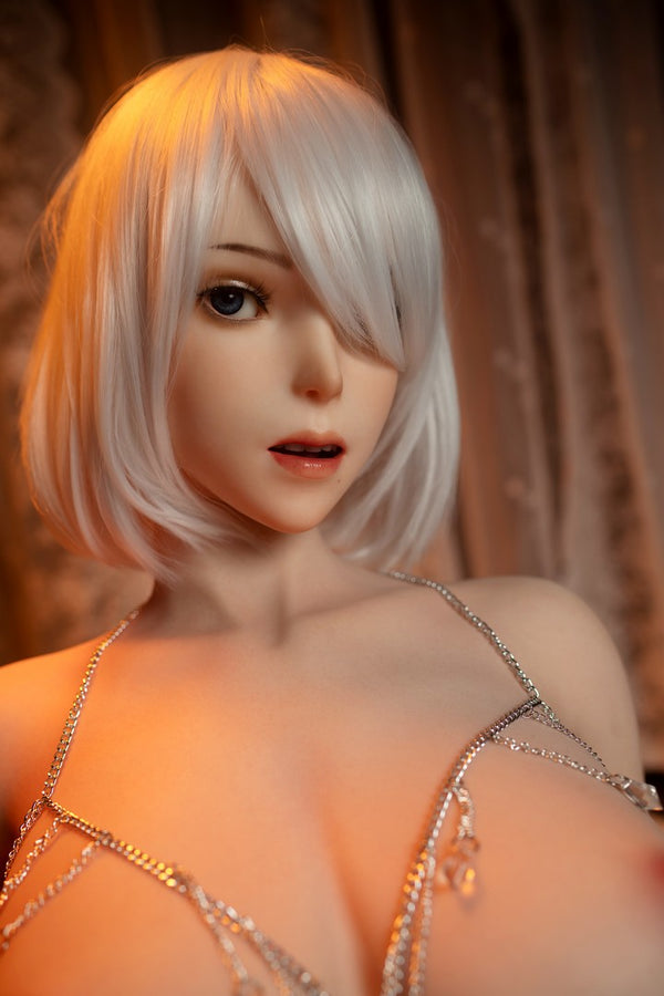 YoRHa ROS: 171cm G-Cup Anime 2B Cosplay Silicone Sex Doll-Game Lady