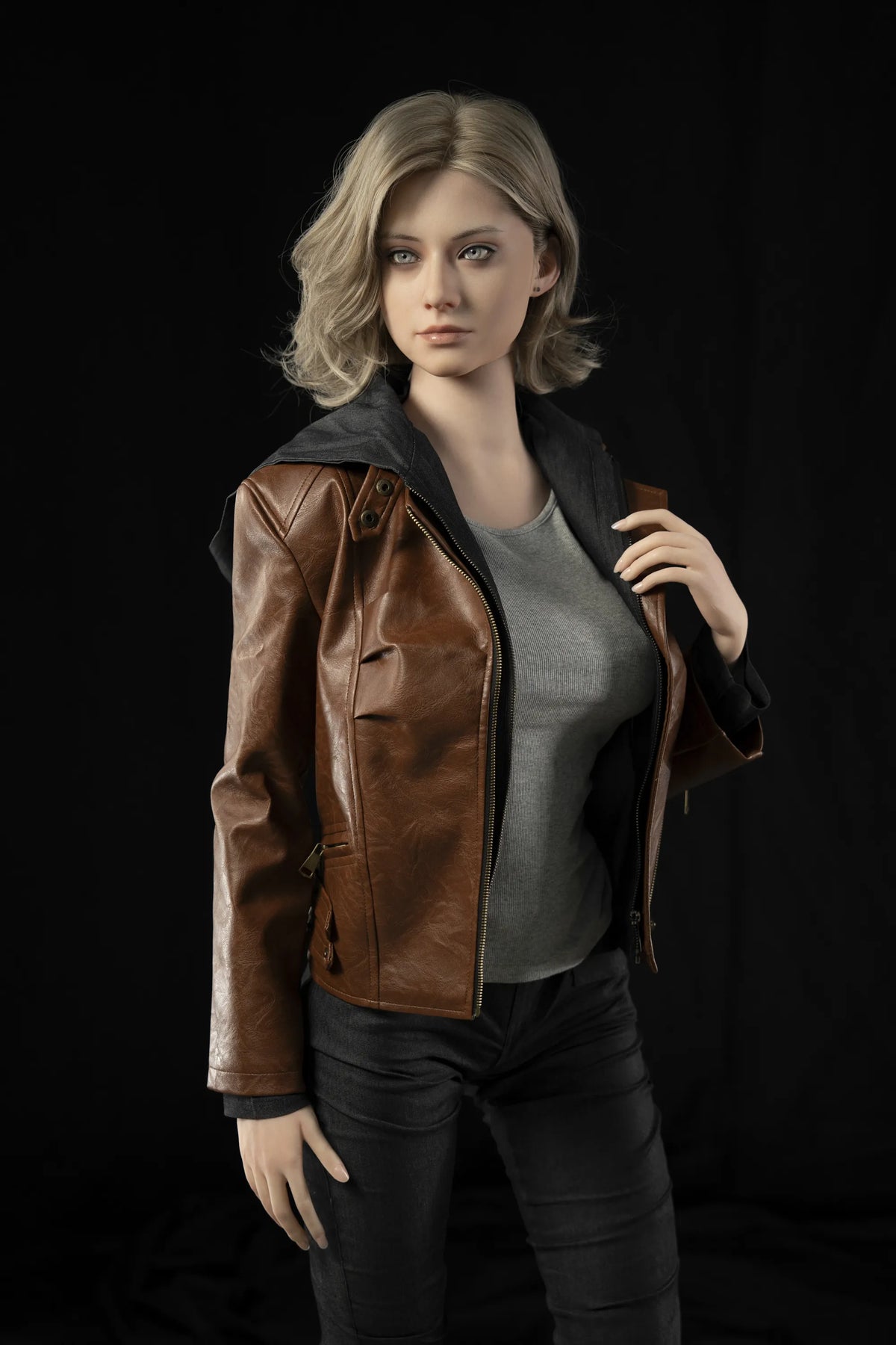 Grace Ashcroft: 166cm E-Cup Resident Evil Cosplay Sex Doll