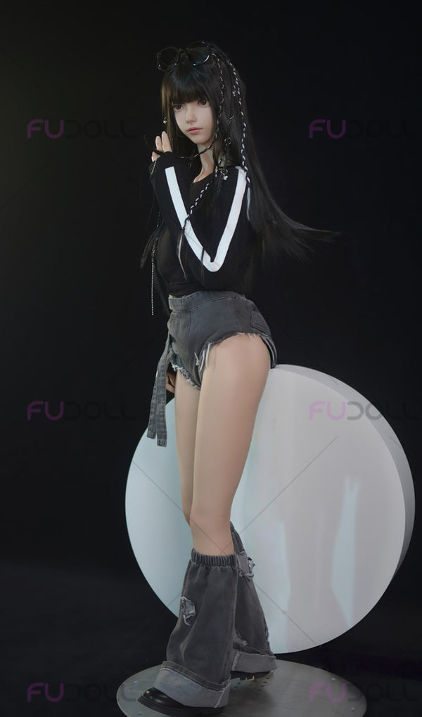 Xiao Lu ROS: 150cm A-Cup Realistic Silicone Sex Doll-FU Doll