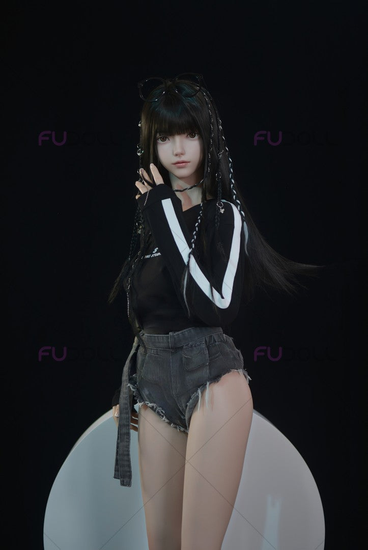 Xiao Lu ROS: 150cm A-Cup Realistic Silicone Sex Doll-FU Doll