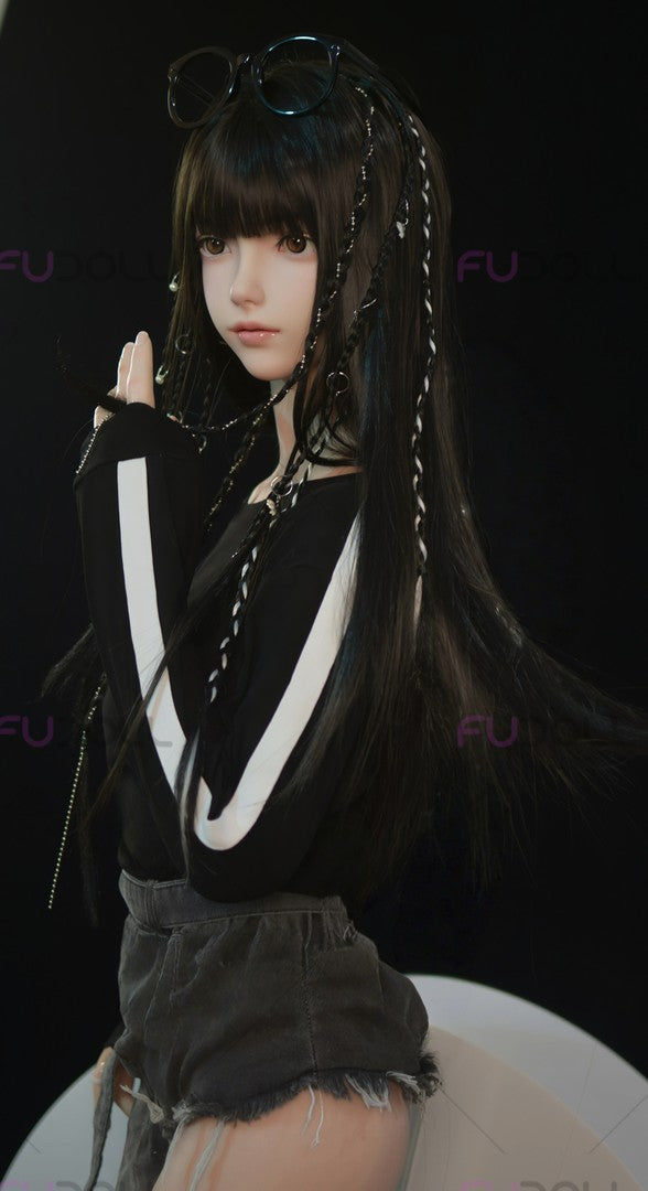 Xiao Lu ROS: 150cm A-Cup Realistic Silicone Sex Doll-FU Doll