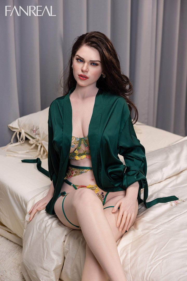 Gina ROS: 155cm F-Cup Luxury Silicone Sex Doll
