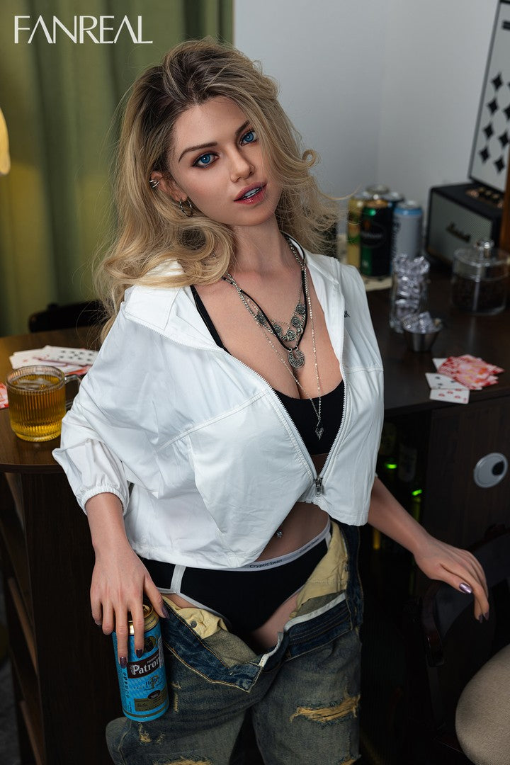 Maria: 168cm F-Cup Luxury Silicone Sex Doll