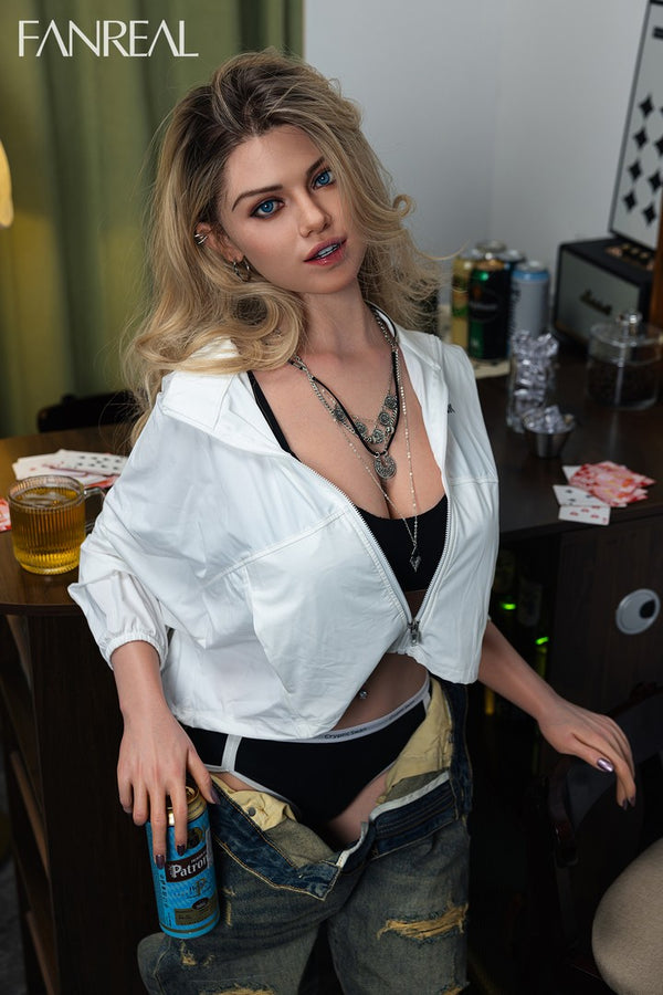 Maria: 168cm F-Cup Luxury Silicone Sex Doll