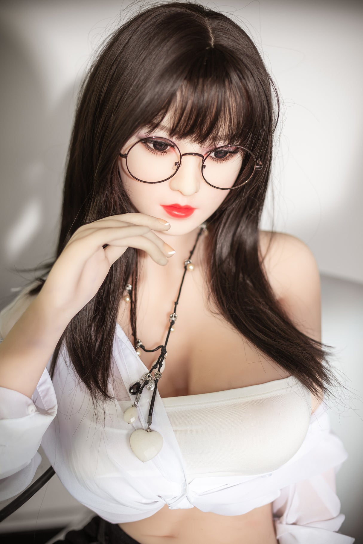 #106 Mae: 158cm H-Cup Lifelike TPE Sex Doll-Aibei