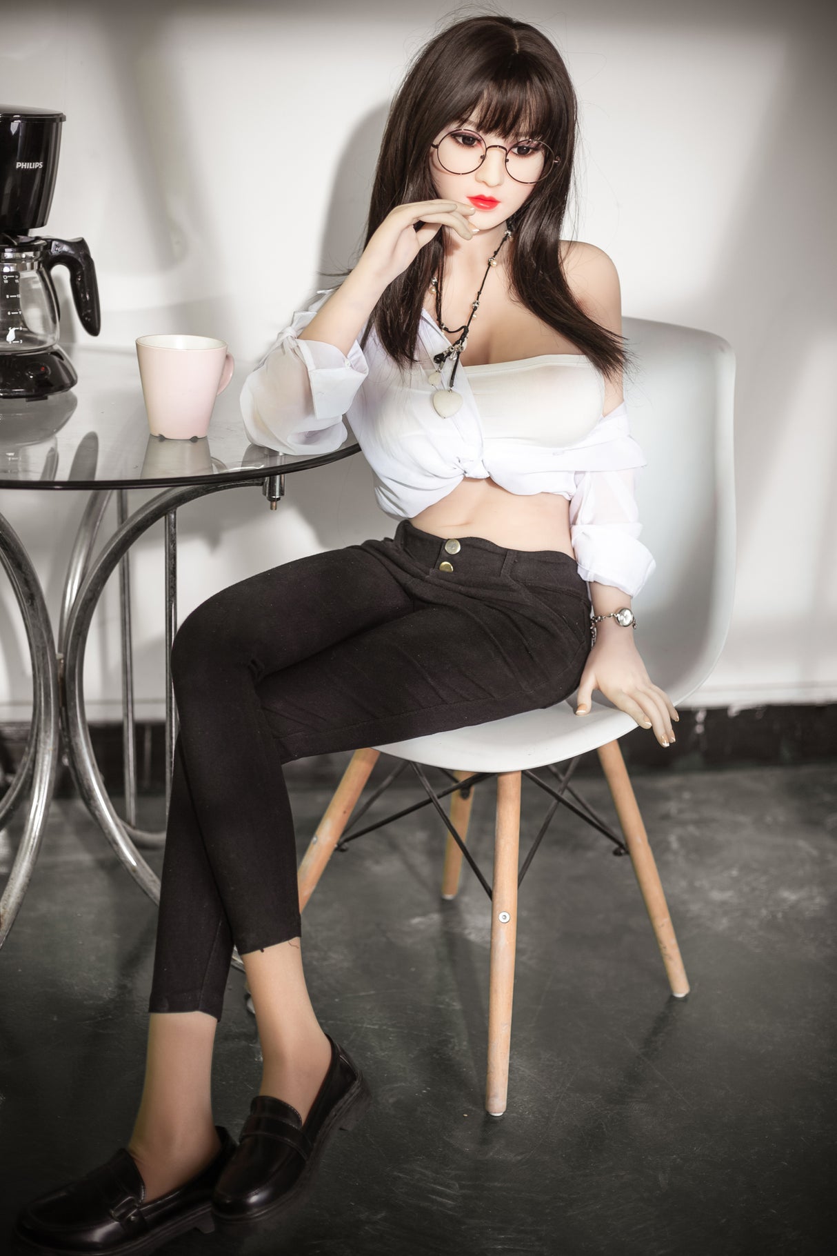#106 Mae: 158cm H-Cup Lifelike TPE Sex Doll-Aibei