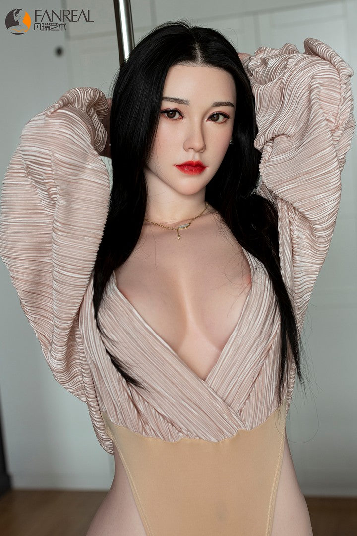 Vivi Black Hair: 173cm D-Cup Luxury Silicone Sex Doll