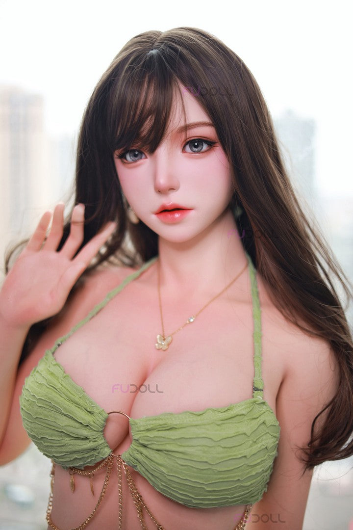 J002 ROS: 163cm D-Cup Realistic Silicone Sex Doll-FU Doll